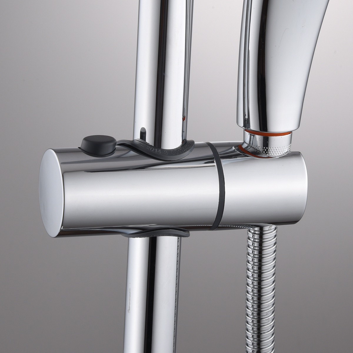 Hand Held Shower Bracket Easy To Install Slider Height Angle Adjustable Sprayer Holder Mount Bathroom Attachment