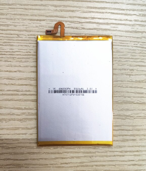 Nouvelle batterie Homtom ht50 pour téléphone portable 5.5 pouces Homtom ht50 batterie 5500mAh