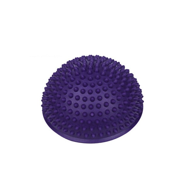 Yoga Half Ball Stepping Stones Outdoor Toys Indoor Games for Kids Sport Balance Hemisphere Massage Ball Outdoor Fun Sports: B Purple