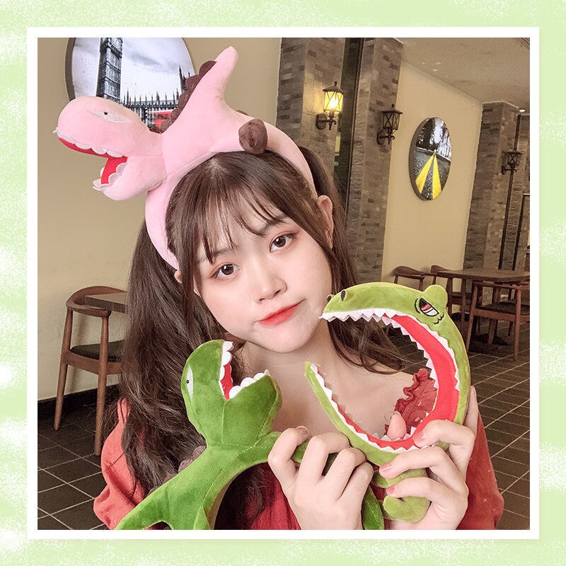 Funny hair band wash face headband makeup selfie hair accessories artifact girl headdress