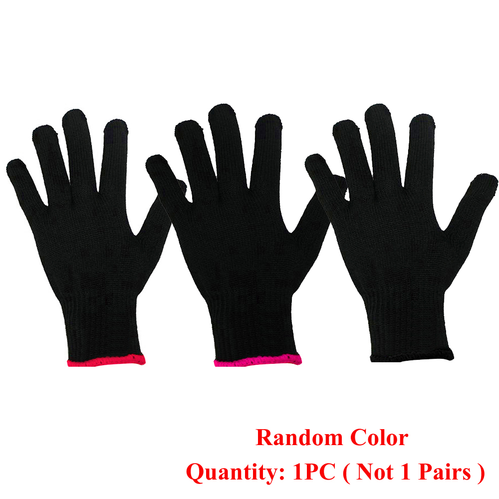 1 Pcs Hittebestendige Vinger Handschoen Anti Skid Kapsalon Kappers Styling Tools Voor Stijltang Perm Krultang Handschoen
