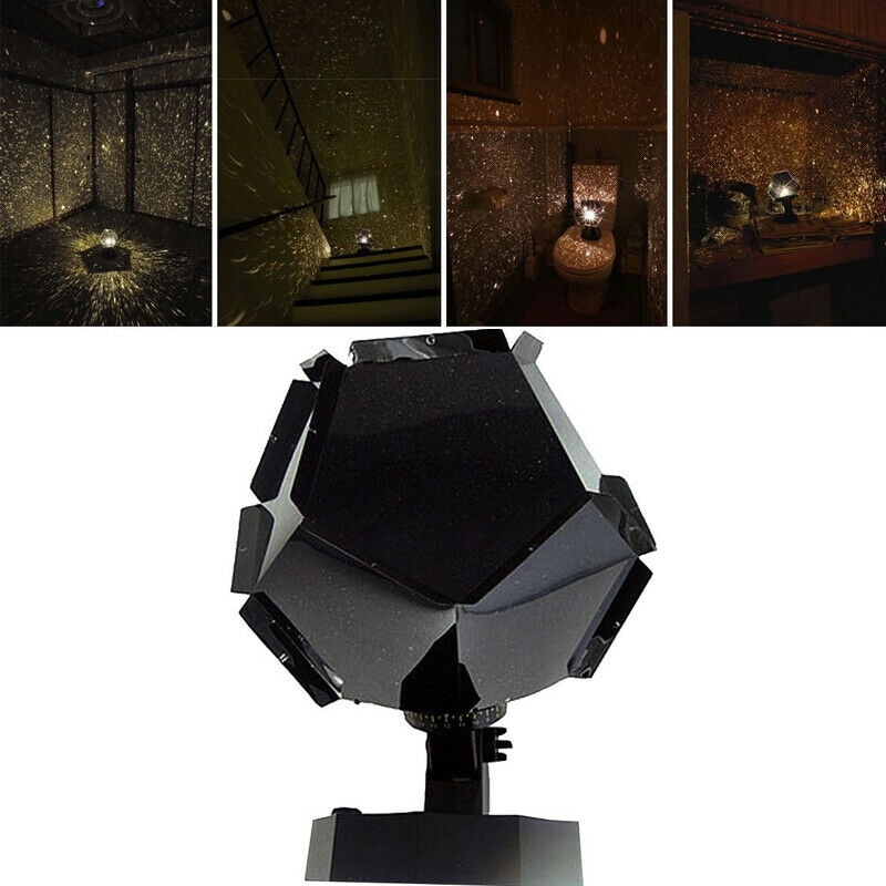 Christmas Starry Sky Projector Light DIY Assembly Home Planetarium Lamp QJY99
