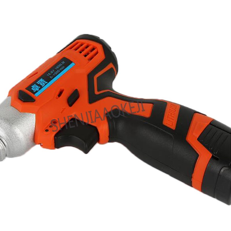 16.8v-3 rechargeable impact driver Lithium battery impact screwdriver Household impact drill electric drill Decoration tool