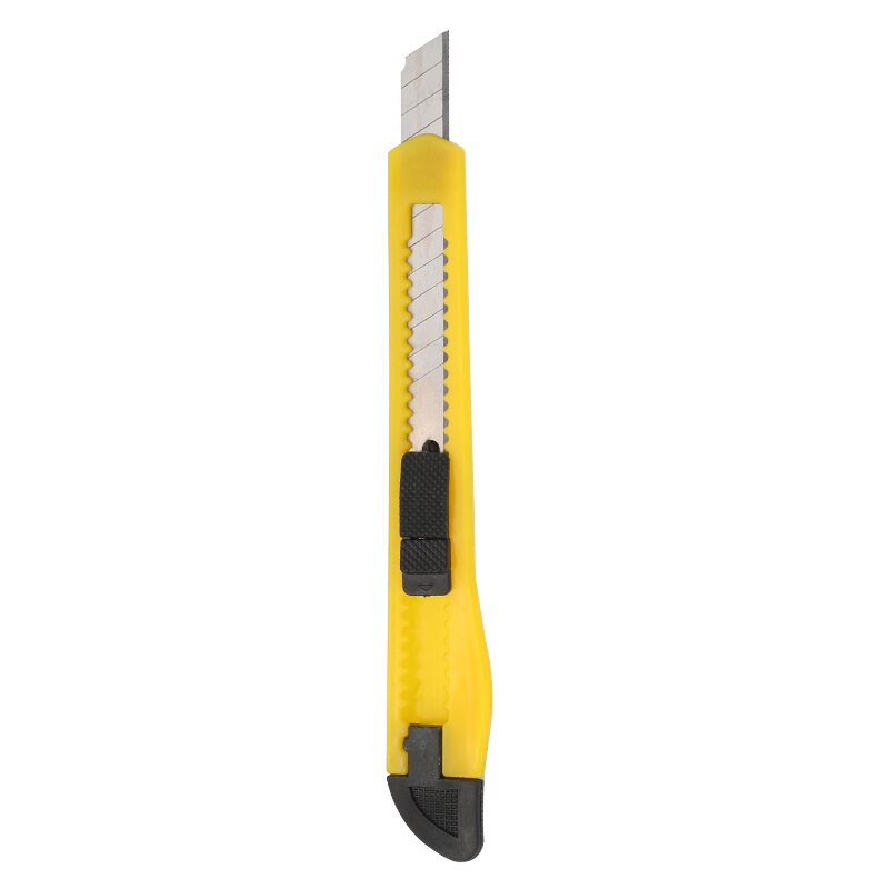 MIUSIE Portable Retractable Utility Knife Office Paper Cutter Stationery Knife DIY Plastic Handle Cutting Knife Wallpaper Knife: Type 3