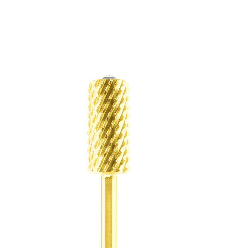 2 st kristall stor cylinderborr [hörnradie]  - 4 xgrov  (4xc-1140411)  - guld - wilson hårdmetall spikborr: 2 st 2 xgrovt guld
