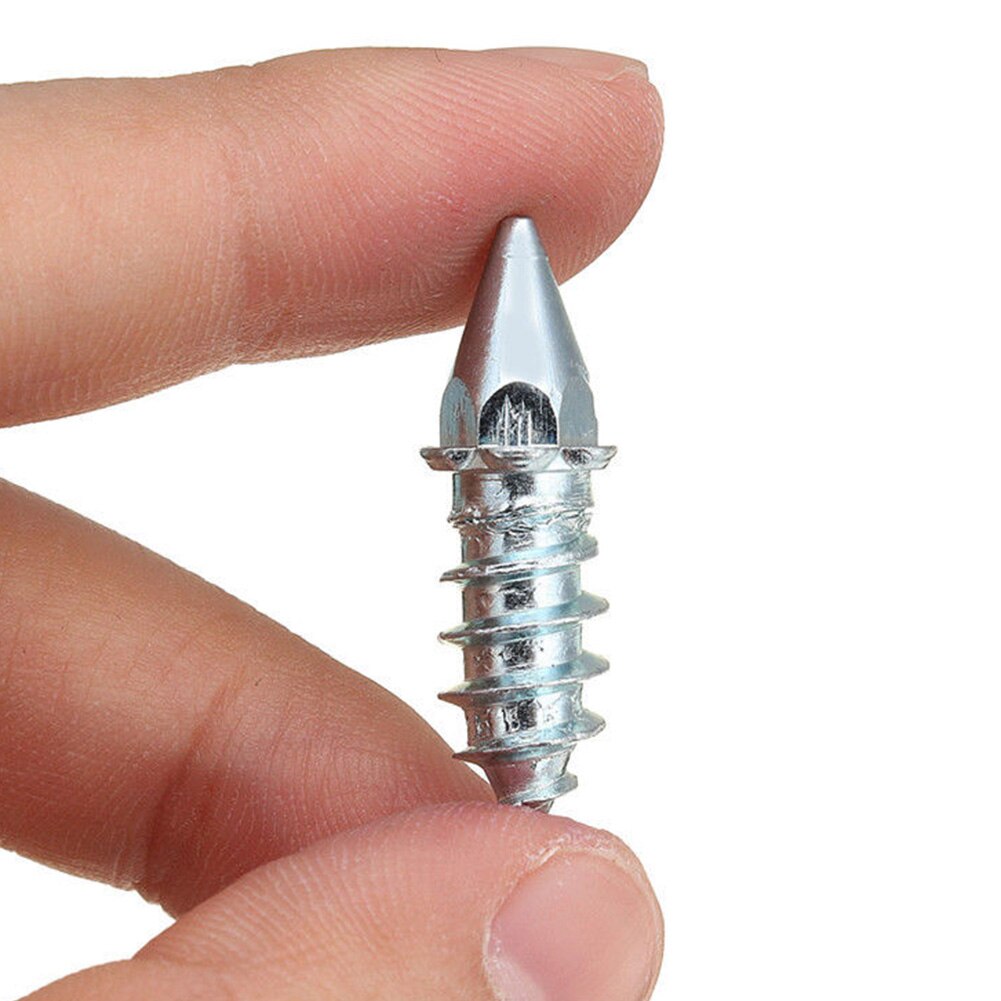 50 Uds. Tachuelas metálicas para neumáticos, accesorios para motos, cadenas de ajuste de rueda, tornillo fuera de carretera, clavo antideslizante para coche, pico de nieve, motocicleta