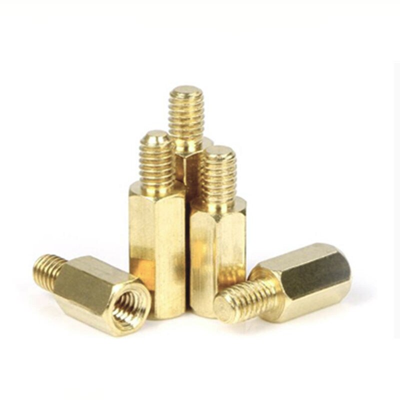 360Pcs M2 M3 M4 Brass Male Female Standoff Spacer Hex Screws Bolts Nuts Set
