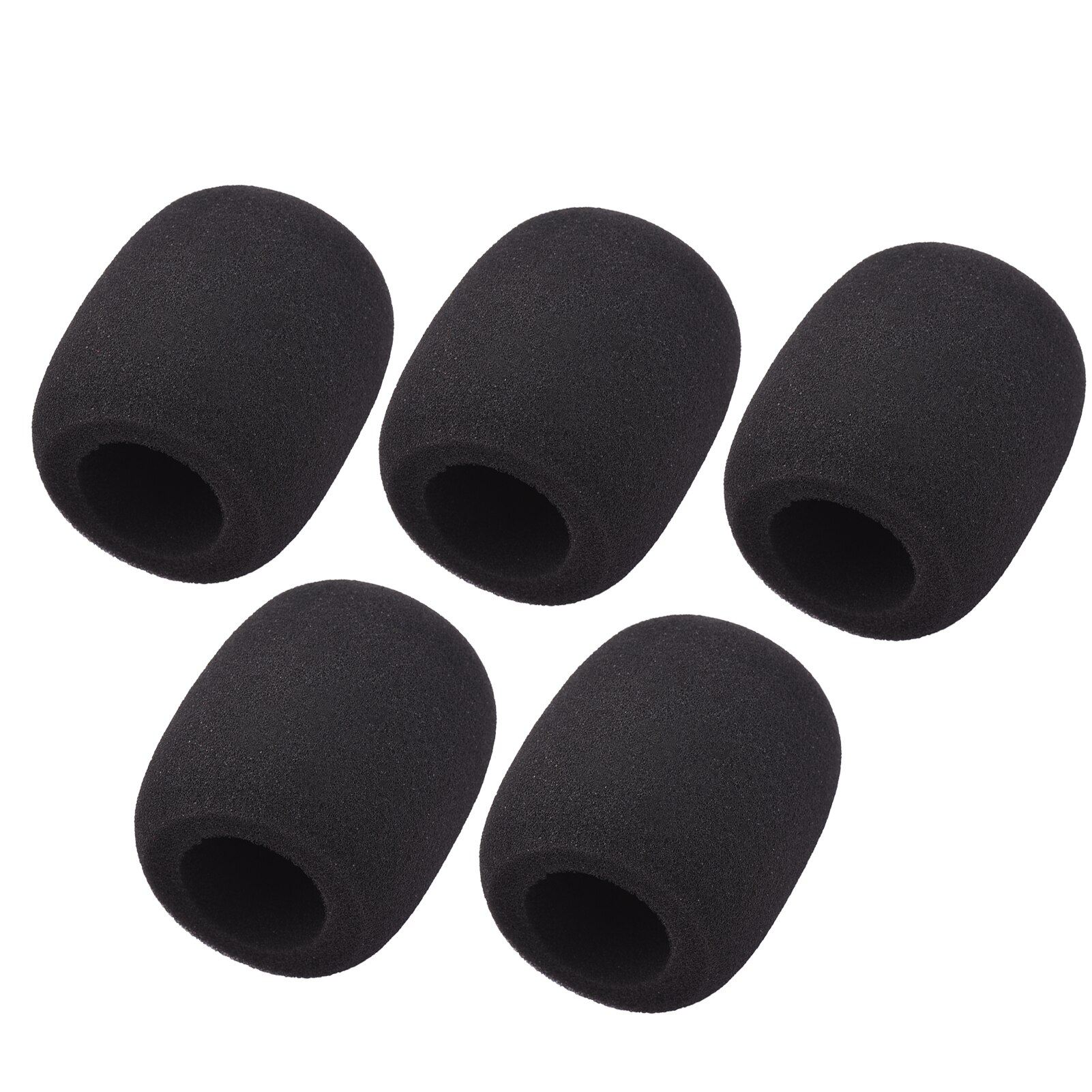 ammoon 10Pcs Microphone Foam Windshield Windscreen Noise Reduction Sponge Mic Cover for Handheld Condenser Microphone