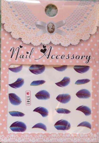 1 pièces plume colorée bricolage Nail Art strass petites perles irrégulières manucure 3D Nail Art décoration dans les accessoires de roue