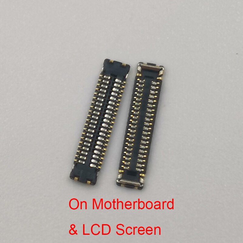 Conector de pantalla LCD FPC de 40 pines para Xiaomi Mi9T, Mi 9T Pro, CC9E, A3, Redmi K20 Pro, K20pro, K30 Pro, enchufe flexible de pantalla, 2 uds.: 2pcs On Motherboard