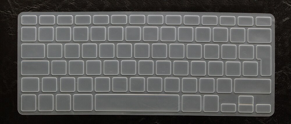 Russische EURO Voer alfabet Toetsenbord Cover Stickers Protector macbook 13.3 Mac Boek Air13 inch A1466 A1369: Clear