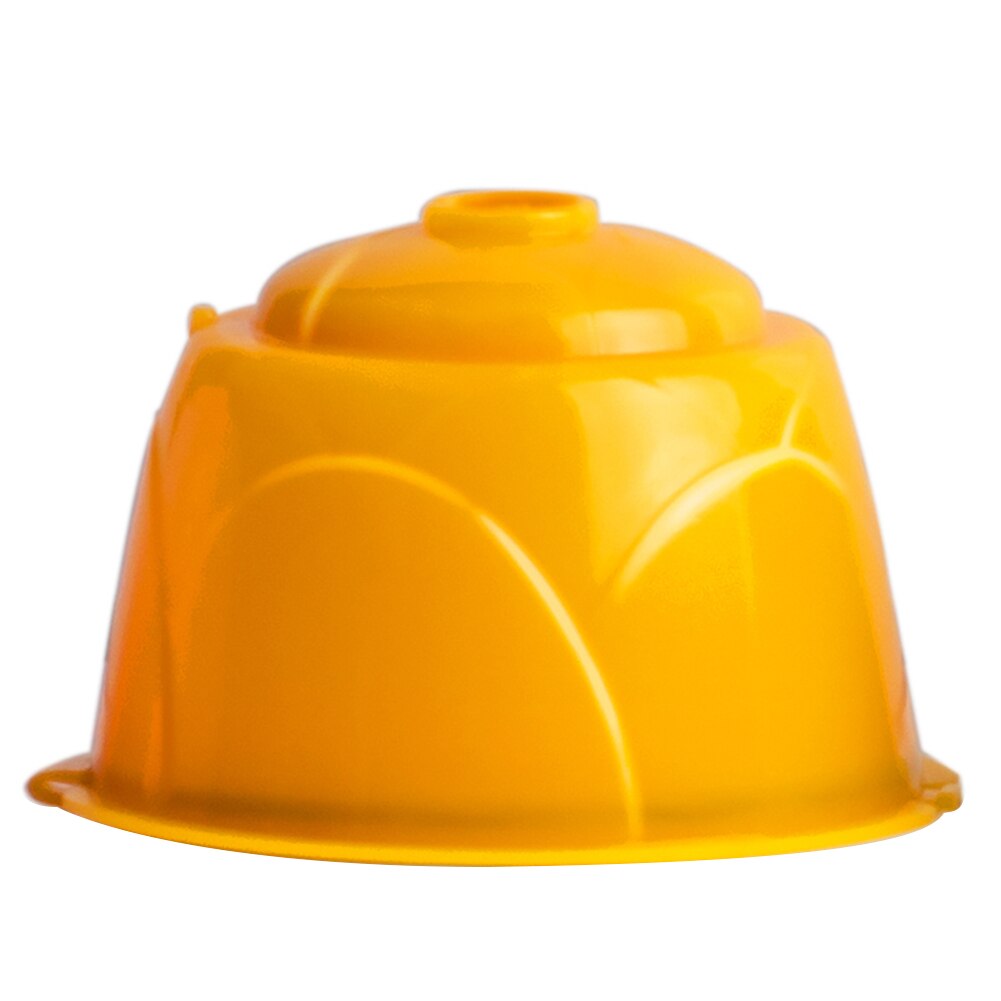 Capsules de café rechargeables et réutilisables, dosettes, pour machine à café, tasse, café, filtres pour les Machines Nescafe Dolce Gusto: yellow