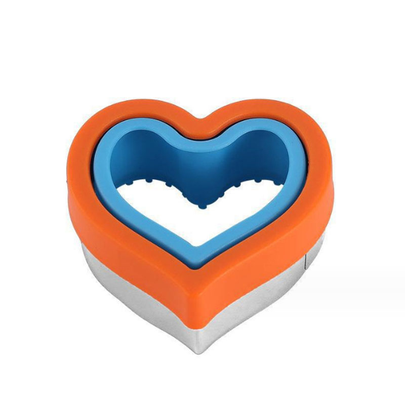 Sandwich Cutter for Kids Biscuit Cutter Uncrustables Sandwich Maker DIY Mold Cutters Food Picks for Kid Lunch Lunchbox Bento Box: Orange