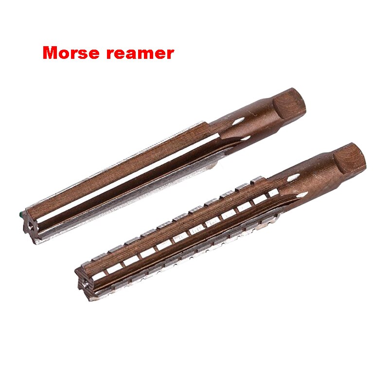 2 Stks/set Hand Ruimers Set MT0/MT1/MT2/MT3/MT4/MT5 Staal Fijne/Ruwe-Edge Morse Conus Ruimer Voor Frezen Afwerking Cutter Tool