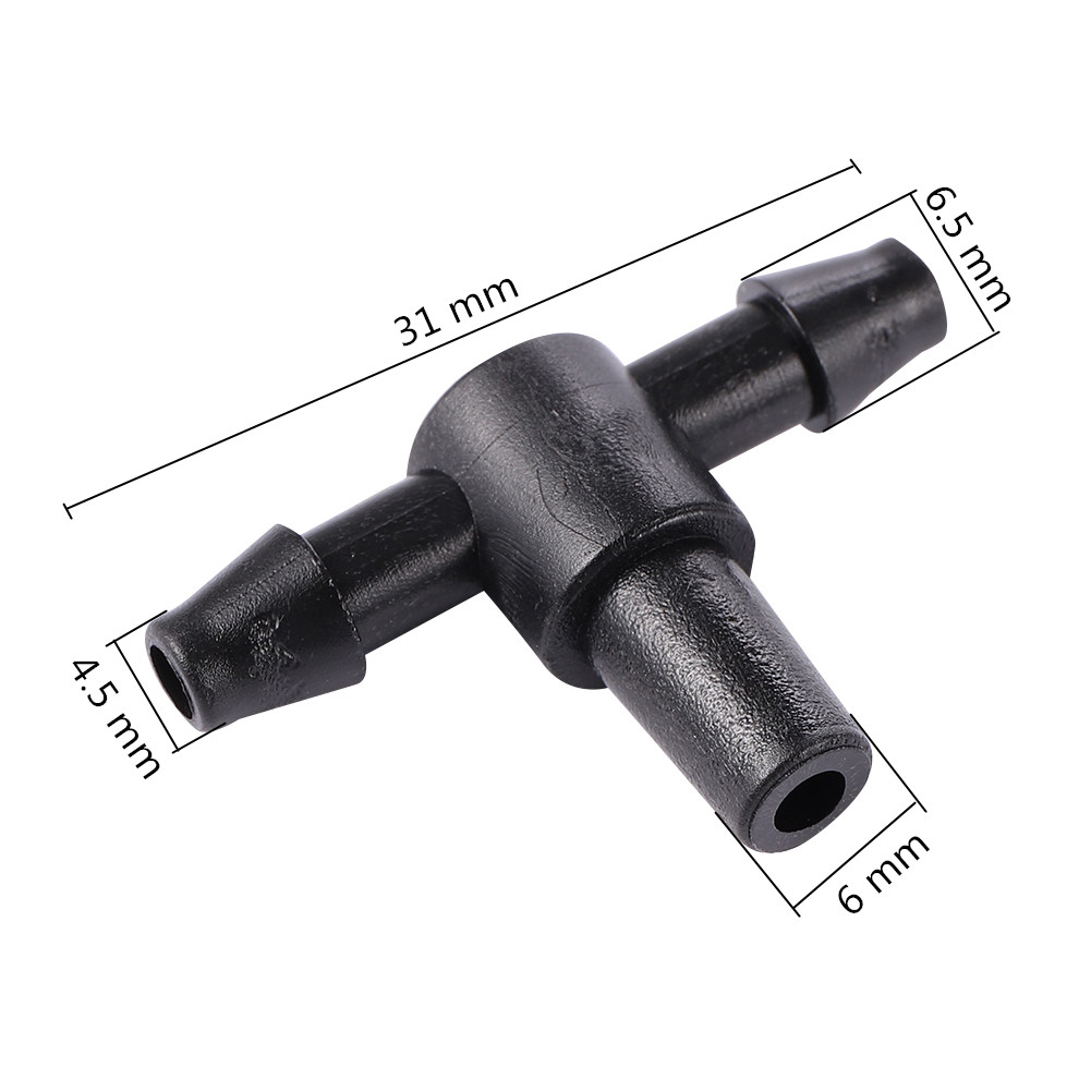 10Pcs 6mm Dripper Nozzle ground plug Adjustable Watering Emitter Garden Micro Drip Irrigation Potted Bonsai Plants Watering tool