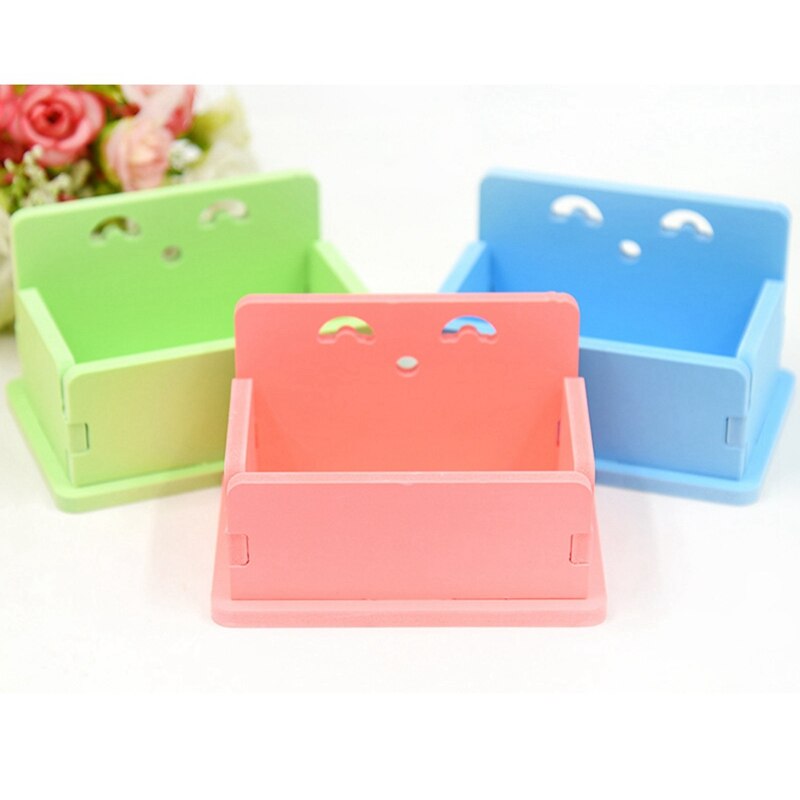 Hamster Food Dish Rectangle Plastic Bird Feeding Bowl Small Animals Food Bowl For Rodent/Guinea Pig/Rat/Hedgehog