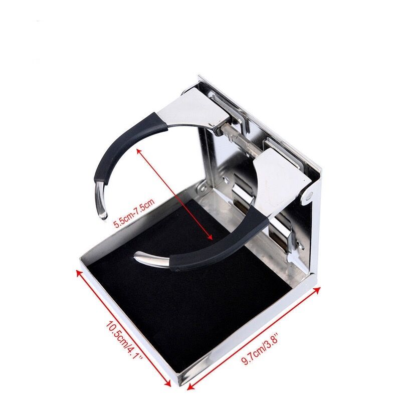 1 pçs 4 holder holder aço inoxidável 316 suporte de copo ajustável universal beber garrafa titular