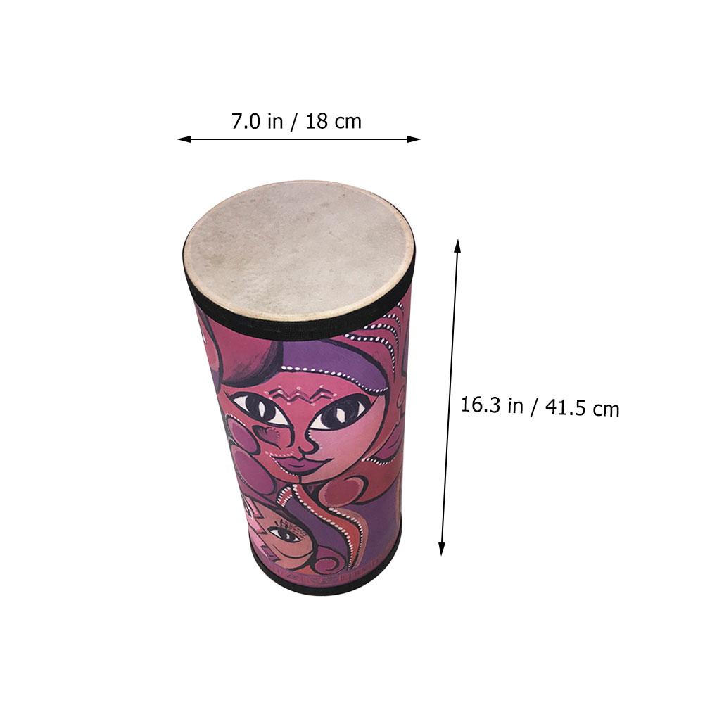 1 Set Unique Ethnic Indian Drum Indian Drum with Mallet Children Teaching Aid