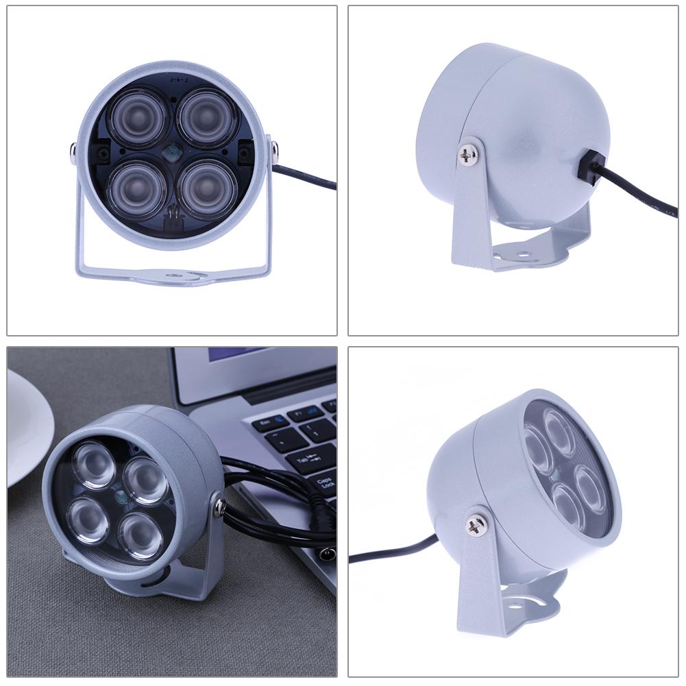 IR Floodlight DC 12V 2A Infrared IR Illuminator CCTV Security Night Vision Floodlight Light Sensitive Work Mode