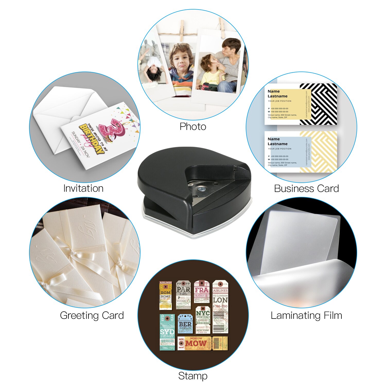 Mini Corner Rounder Punch Voor Foto/Card/Papier, 4Mm Hoeksnijder Rounder Papier Punch, kleine Afgeronde Snijgereedschap