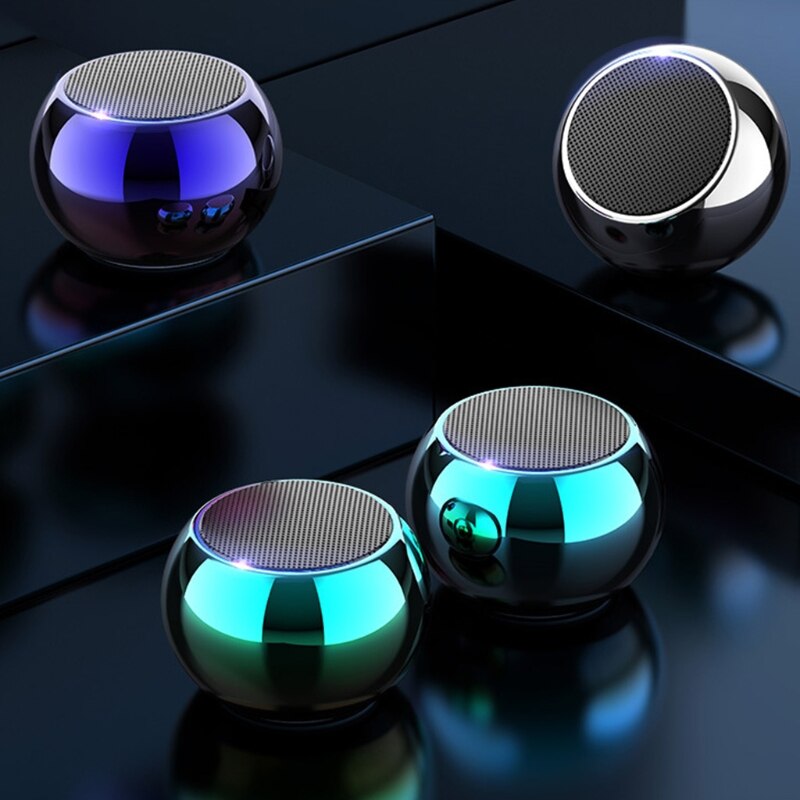 Wireless Super Mini Speakers Portable Bluetooth Player Built-in 5.0 Chip T21A