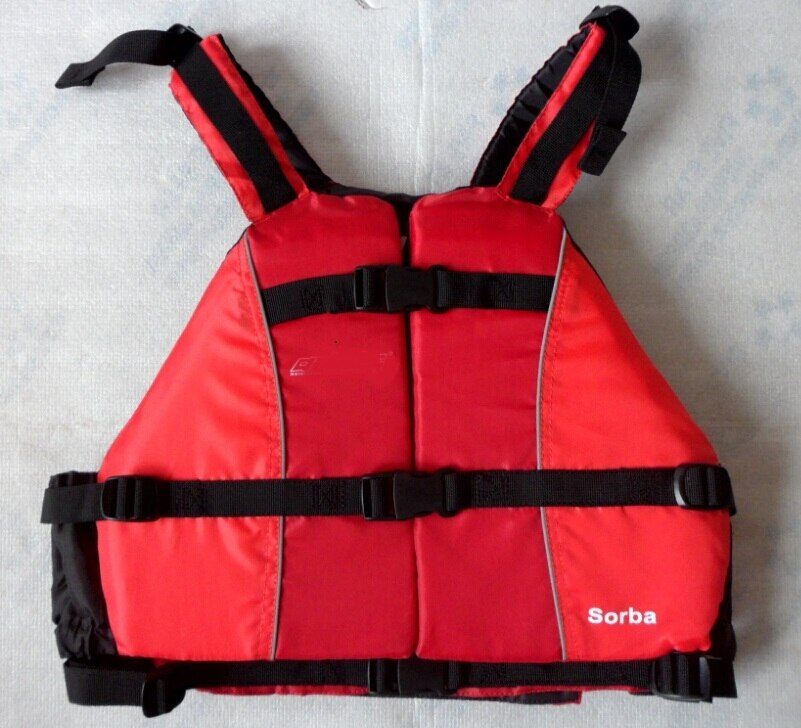 Kayak Life Jackets,Rafting life vest Adult red color Buoyancy aids PFD CE Certified