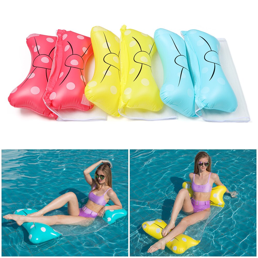 1PC Foldable PVC Adult Inflatable Pool Float Fun Water Toys Pool Hammock Chair Pool Raft Lake Floats Summer Swimming Accessory