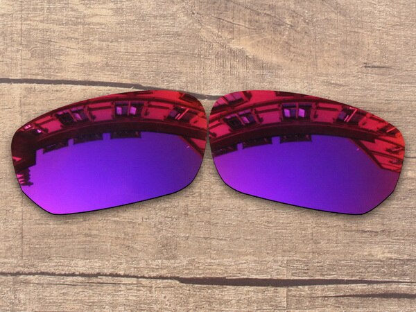 Vonxyz 20+ Color Choices Polarized Replacement Lenses for-Oakley Style Switch Frame: Midnight Mirror