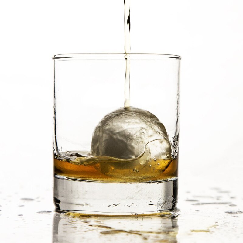 1 st stor storlek 6 celler silikon isbollsform iskubboll isbricka boll whiskytillverkare 6 silikonformmaskin för bar p