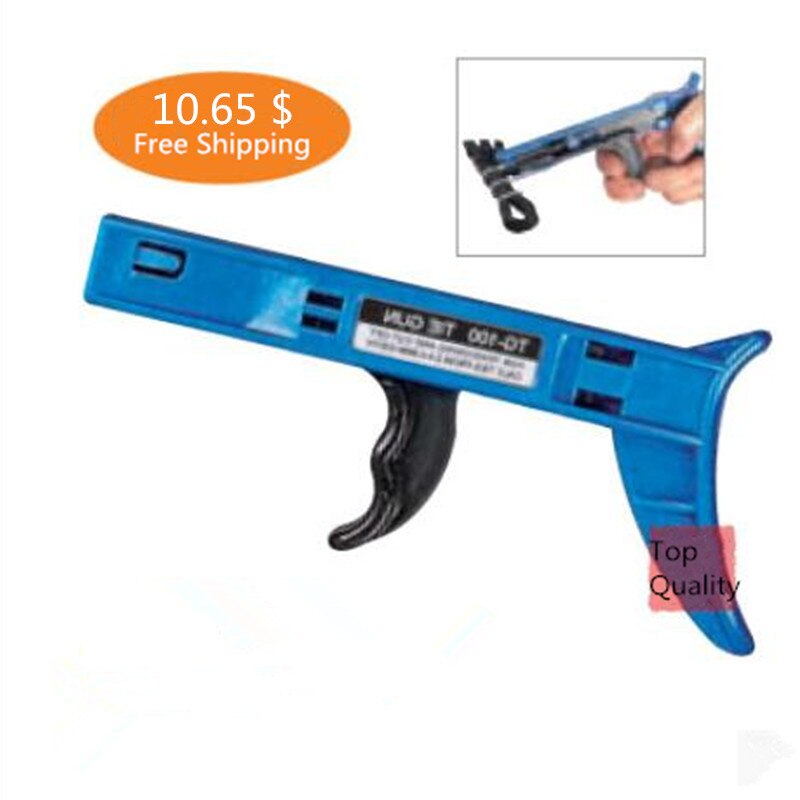 Nylon pak pistool nylon kabelbinder gereedschap pak pistool tg -100 2.4-4.8mm
