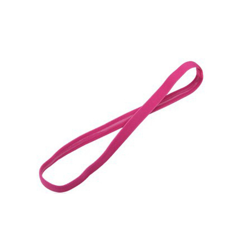 Bandas para el pelo para hombre y mujer, cinta para el pelo de Color caramelo, cinta deportiva antideslizante para correr, banda elástica de goma para el sudor, accesorios para el cabello de fútbol, 5 uds.