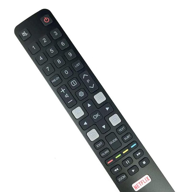 Télécommande RC802N YUI2 pour TCL TÉLÉVISEUR Intelligent 32S6000S 40S6000FS 43S6000FS U55P6006 U65P6006 U49P6006 U43P6006 U65S9906