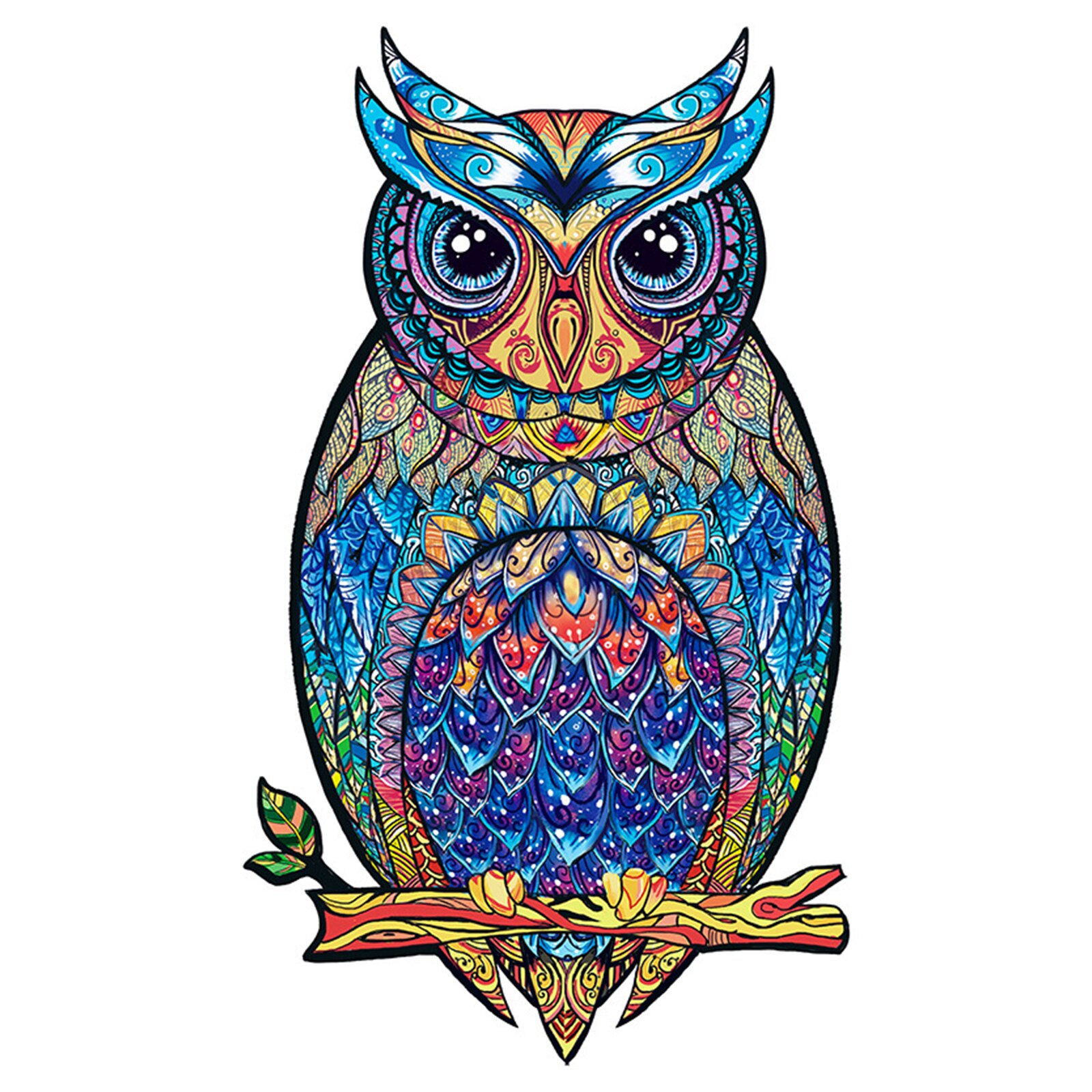 Houten Puzzel Dieren Vos Kat Leeuw Wolf Puzzel Speelgoed Elk Stuk Is Cartoon Dier Houten Puzzel Voor Volwassenen Kids speelgoed: 03