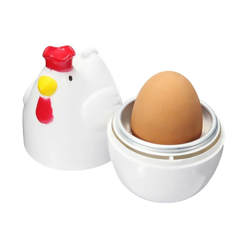 Chica-en forma de 1 huevo vapor mortero microondas hervidor de huevos de cocina herramientas de cocina gadgets Accesorios para herramientas