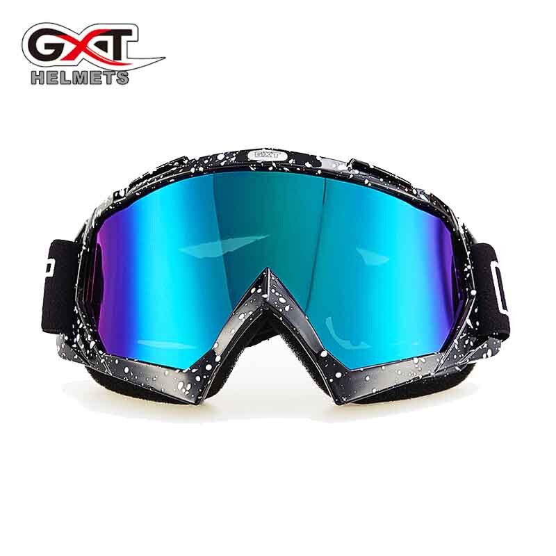 Gxt motorcross hjelm beskyttelsesbriller atv mtb snavs cykel beskyttelsesbriller motorcykel enduro off-road vindtæt skiløb skøjteløb: 2