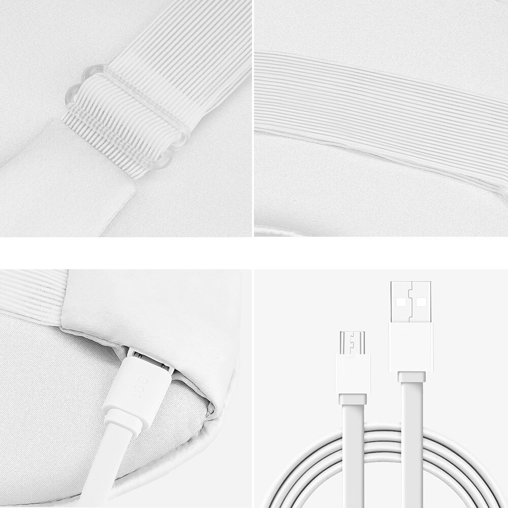 Oogmasker Verwarming Blinddoek Verwarming Comprimeren Sleep Eyeshade Eye Cover Eyepatch Gezichtsmasker Reizen Shield Slapen Aid