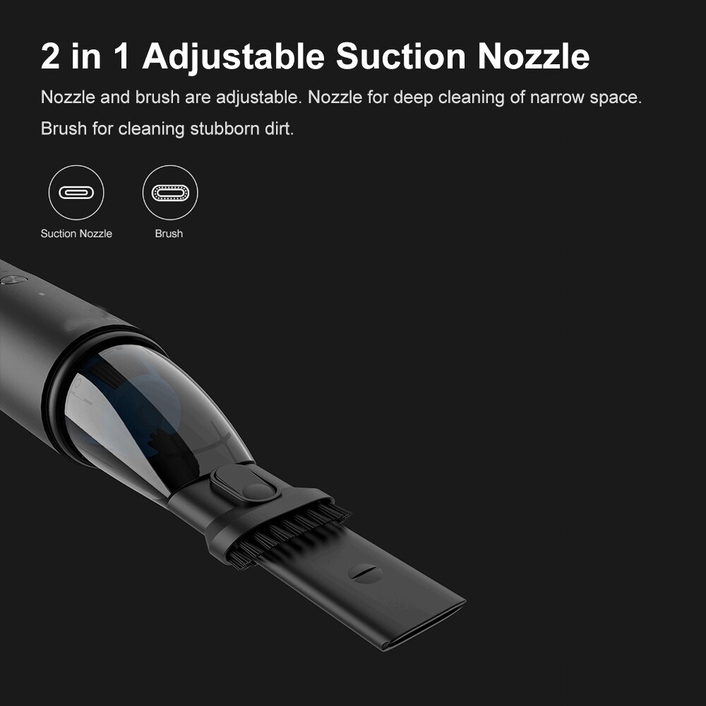 XIAOMI MIJIA Coclean Staubsauger Cleanfly Tragbare Auto Handheld Aspirador für Heimat & Auto Mini drahtlose Starke Zyklon Saug