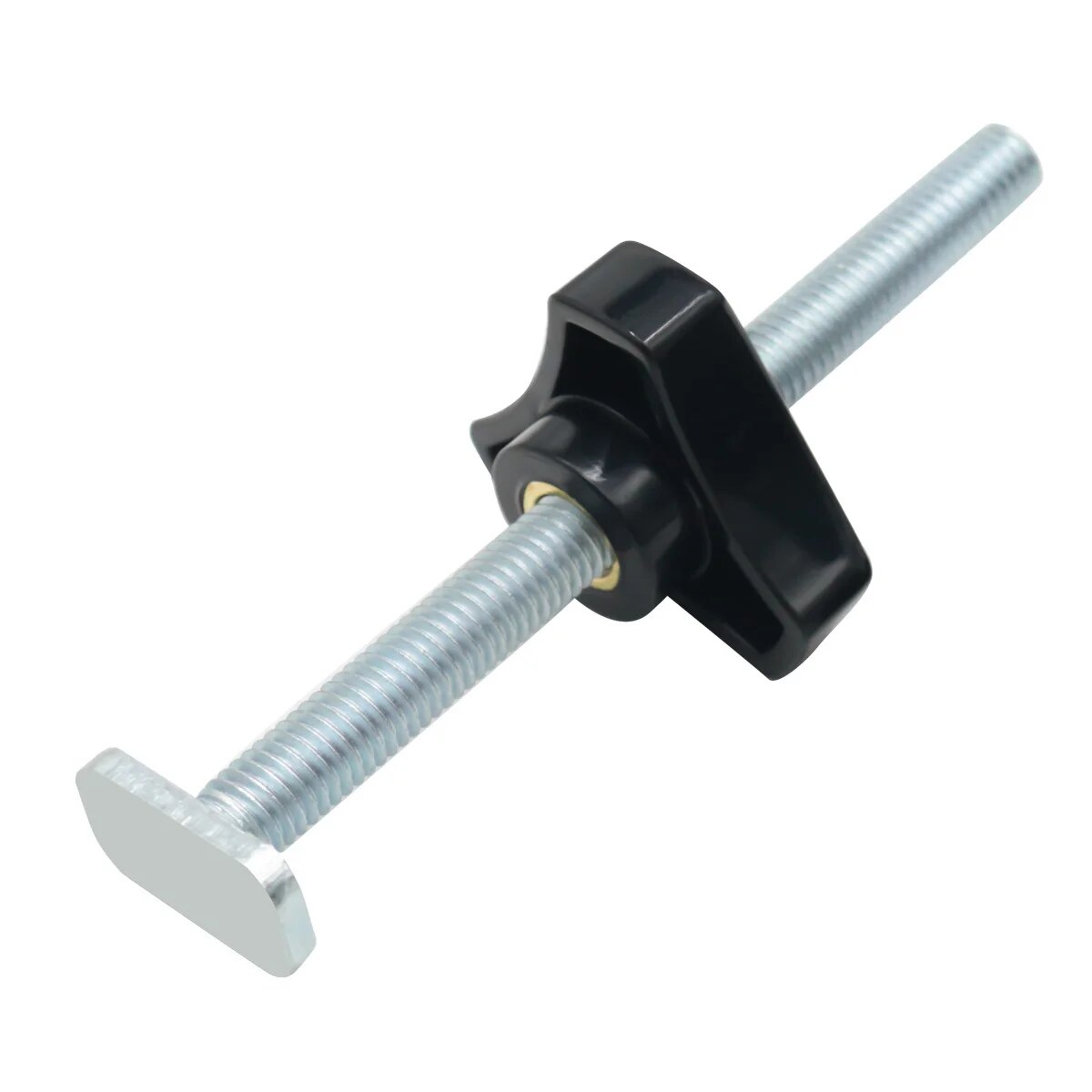 Kit de boutons de boulons en T, écrou coulissant pour piste d'onglet, fente en T, jeu de boulons et d'écrous en T, vis en T et écrou à bouton en plastique, 10/16 pièces