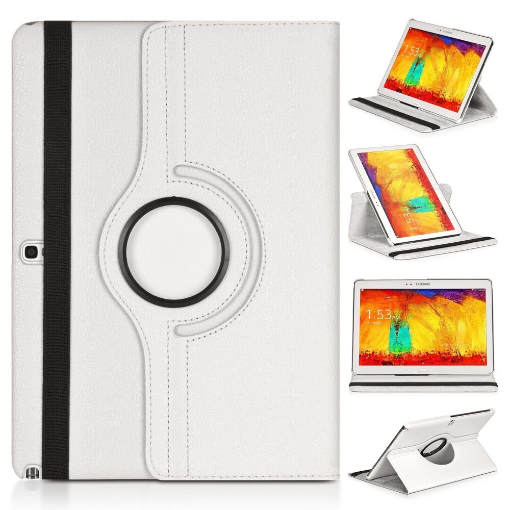 Etui til samsung galaxy tab pro  t520 t525 t521 10.1 note edition 10.1 &quot;  p605 p600 cover folio læder stander smart capa