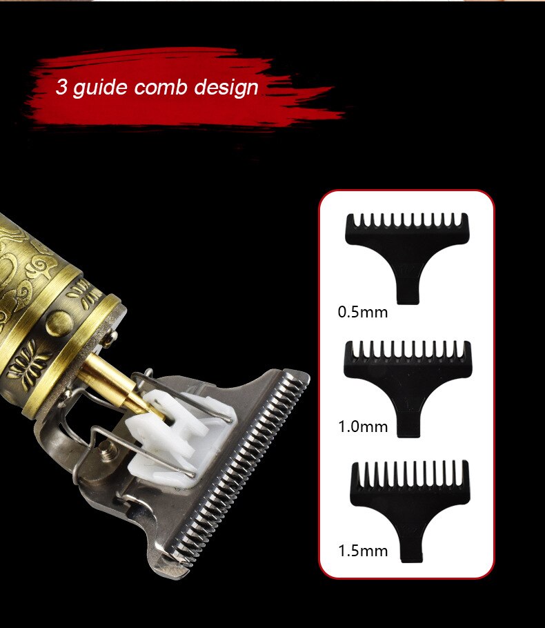 Tondeuse à cheveux électrique pro li liner, tondeuse sans fil, ensemble de tondeuses à lame en t, tondeuse à barbe, pince à cheveux pour hommes