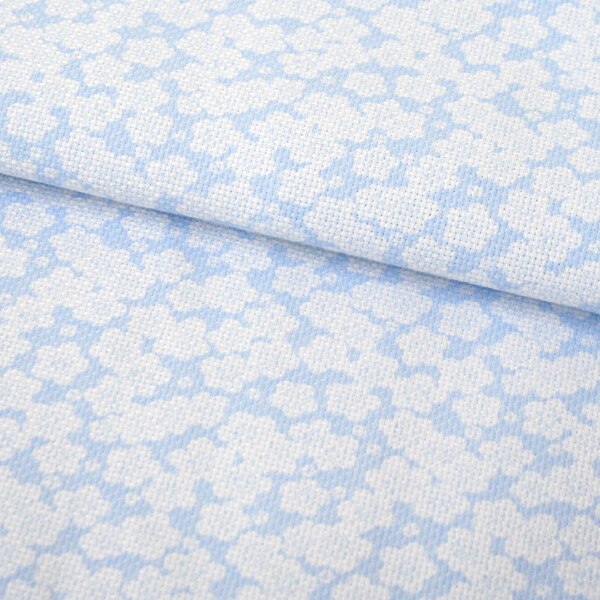 So yeah Rain Flower Korea imported a single stitch 14CT embroidered cloth Bright cross stitch fabric