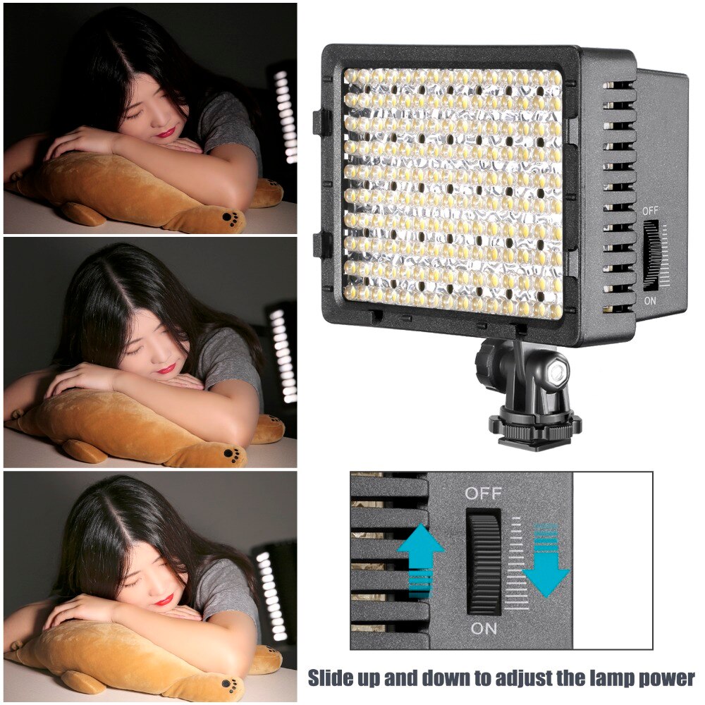 NEEWER CN-216 Ultra High Power Panel Digital Camera / Camcorder Video Light, LED Light for Canon Nikon SONY Digital SLR Cameras