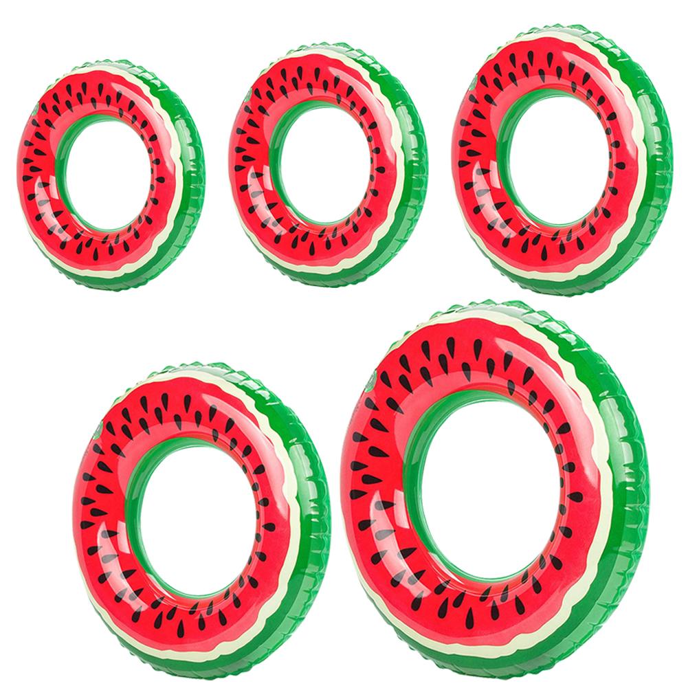Børn vandmelon svømning ring oppustelige legetøj til børn udendørs pool flyde cirkel sikkerhed oppustelige svømning cicle