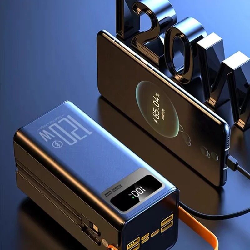 Xiaomi 120W Fast Power Bank 200000mAh Large Capacity Outdoor Mobile Power Supply Supports 7 Devices to Charge At The Same Time