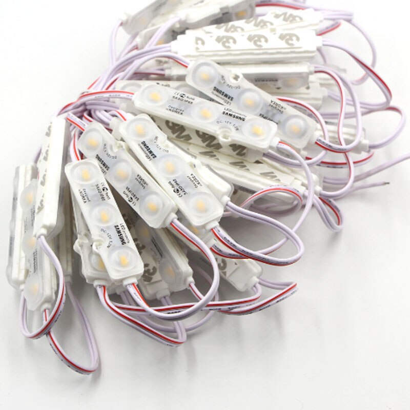 Welding Injection Led Module side lamp 5730 SMD waterproof Strip light for signage advertising 500pcs samsung Led Module light