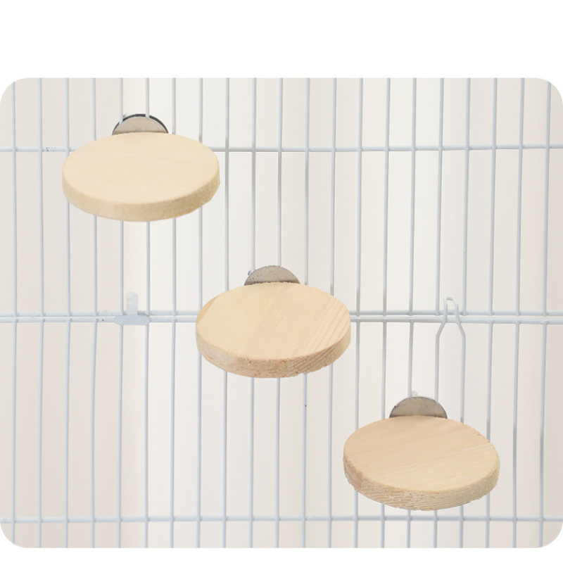 Chinchilla Houten Platform Set Chinchilla Kooi Platform Kleine Dieren Kooi Accessoires voor Eekhoorn Gerbil Suiker Zweefvliegtuig Hamsters