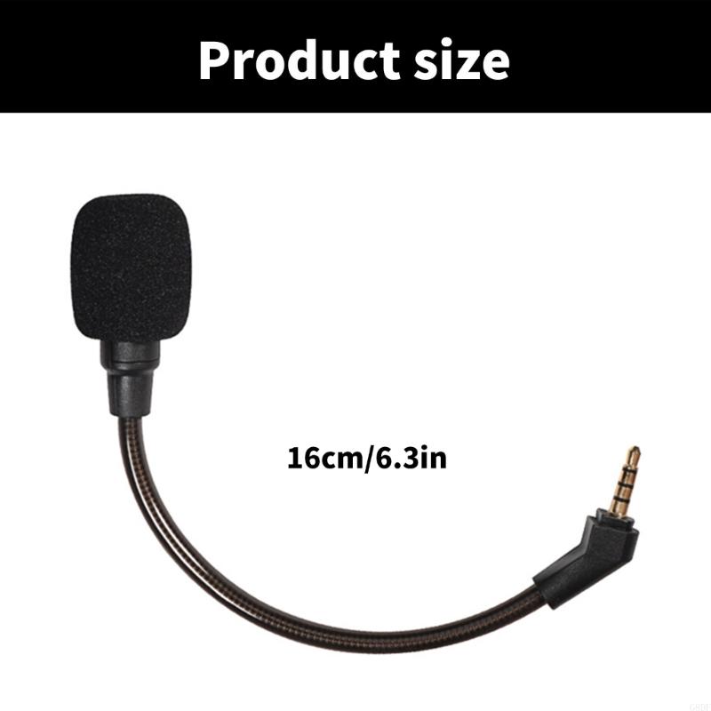 G8DF Durability Gaming Mic Boom Compatible for ROG Theta 7.1 Headphones Microphones
