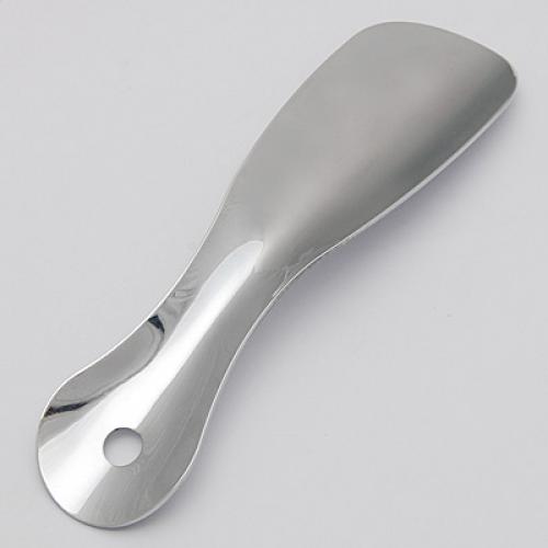 Stålpläterad metall skohorn skosked sko horn lyftare 7 1/2 ''