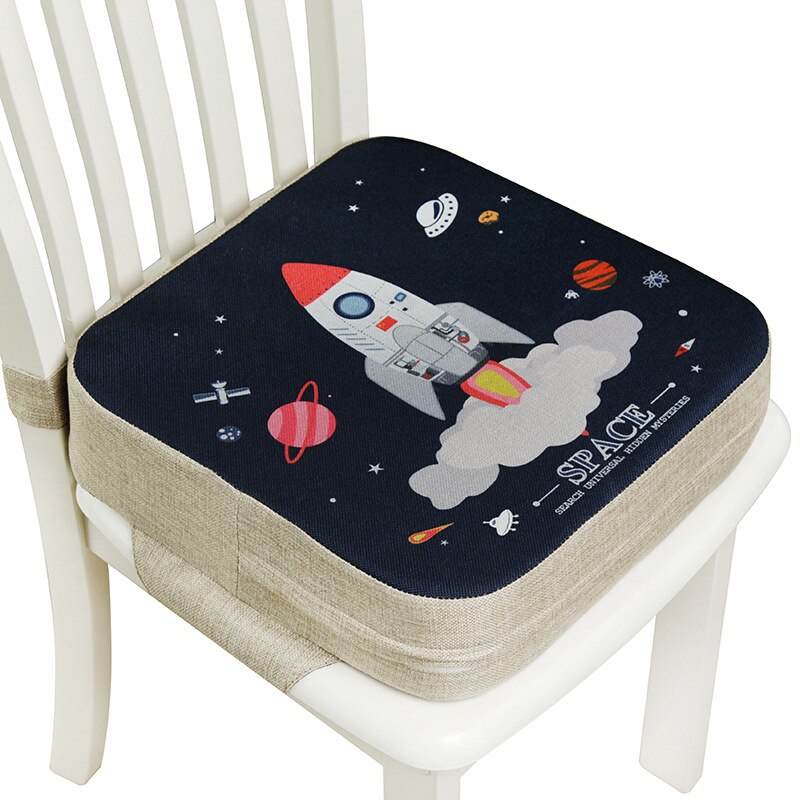Bébé à manger chaise Booster coussin dessin animé enfants chaise haute coussin de siège chaise rehaussement coussin enfant chaise siège landau coussin de chaise: thick section4