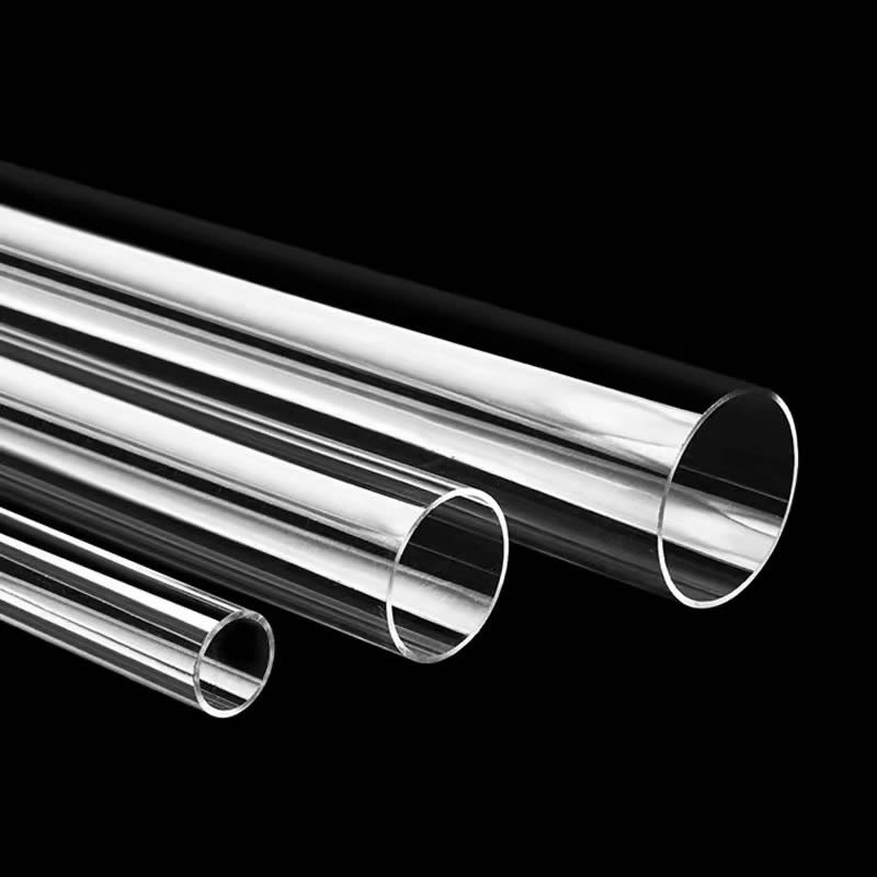Acryl transparentes Rohr Plexiglas rohr Hohlrohr Durchmesser 16mm 18mm 20mm 22mm 24mm 25mm Aquarium Aquarium runde Wasser leitung